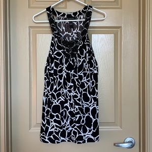 Black and white women’s top - medium